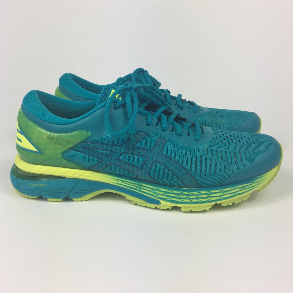 SOLD ASICS Gel-Kayano 25 Lagoon/Aqua Running Shoes